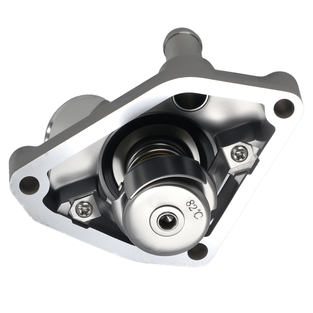 Thermostat Assembly compatible for Infiniti FX35 3.5L 2003-2008 2120031U1B Silver