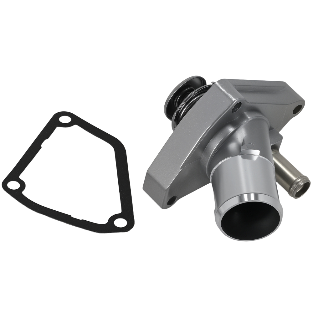 Thermostat Assembly compatible for Infiniti FX35 3.5L 2003-2008 2120031U1B Silver