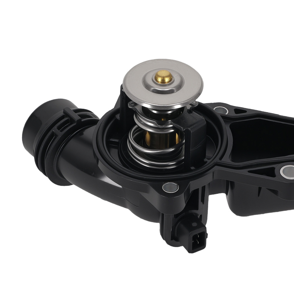 Front Engine Thermostat Kit compatible for BMW 325i X3 2001-2006 11537509227 w/Housing