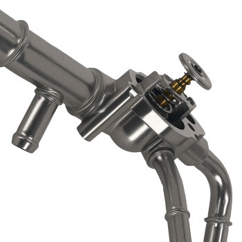 Cooling System Thermostat compatible for Buick Allure compatible for LaCrosse 3.0L 3.6L 2010-2016