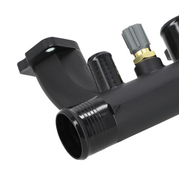 Thermostat Cover Outlet Pipe w/Sensor compatible for Jaguar Vanden Plas XJ8 XK8 1997-2003