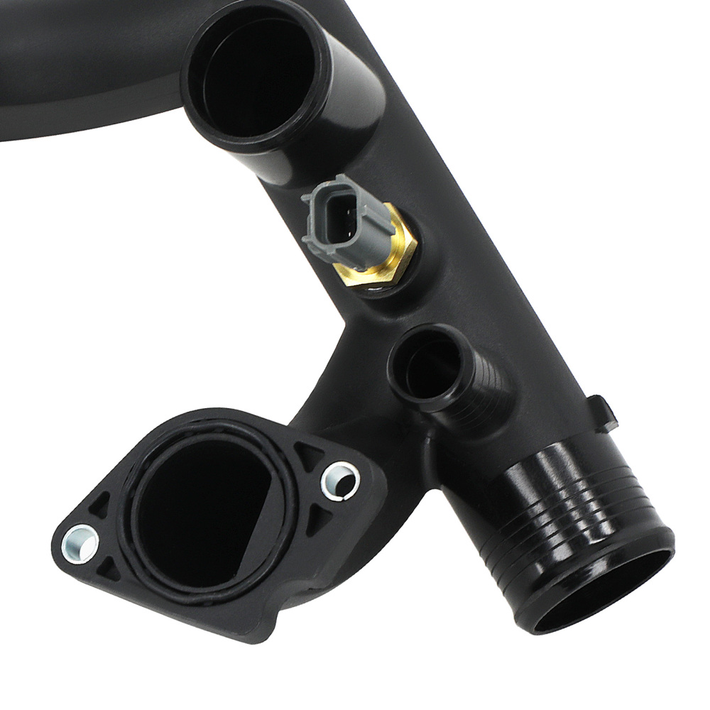 Thermostat Cover Outlet Pipe w/Sensor compatible for Jaguar Vanden Plas XJ8 XK8 1997-2003