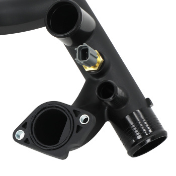 Thermostat Cover Outlet Pipe w/Sensor compatible for Jaguar Vanden Plas XJ8 XK8 1997-2003