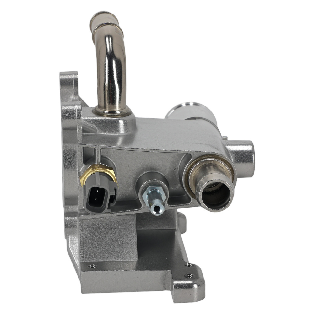 Aluminum Thermostat Housing compatible for Mazda 3 5 6 2006-2015 2.0L 2.3L 2.5L LF94-15-17Z