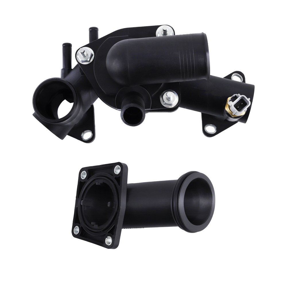 Thermostat Housing with Thermostat compatible for Jaguar XJ8L/S-Type/XJ/XJ Super/S-Type R