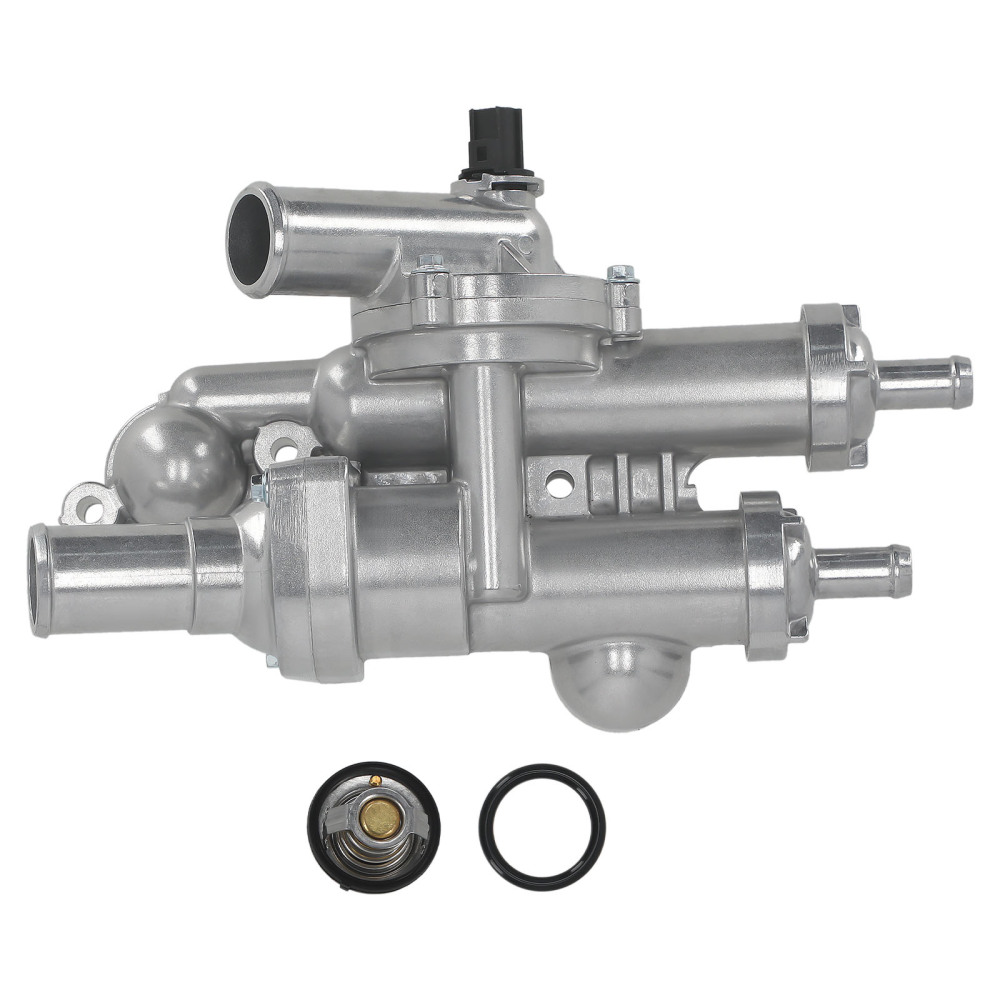 Engine Coolant Thermostat Housing compatible for Jeep Patriot Compass 2.0L 2.4L 6508355AA