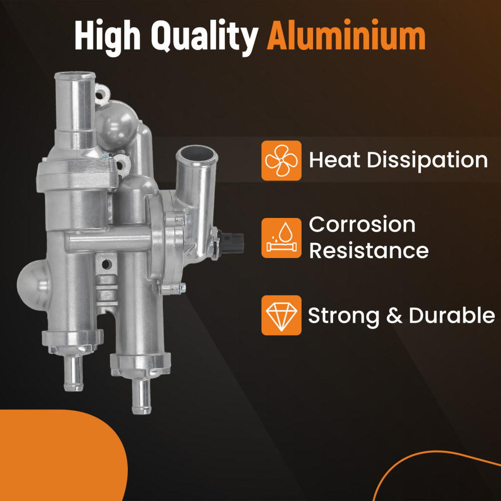 Engine Coolant Thermostat Housing compatible for Jeep Patriot Compass 2.0L 2.4L 6508355AA