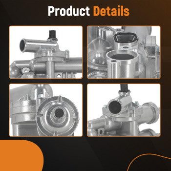 Thermostat Housing Assembly compatible for Jeep Compass/Patriot 2.0L/2.4L 2007-2017 902-319