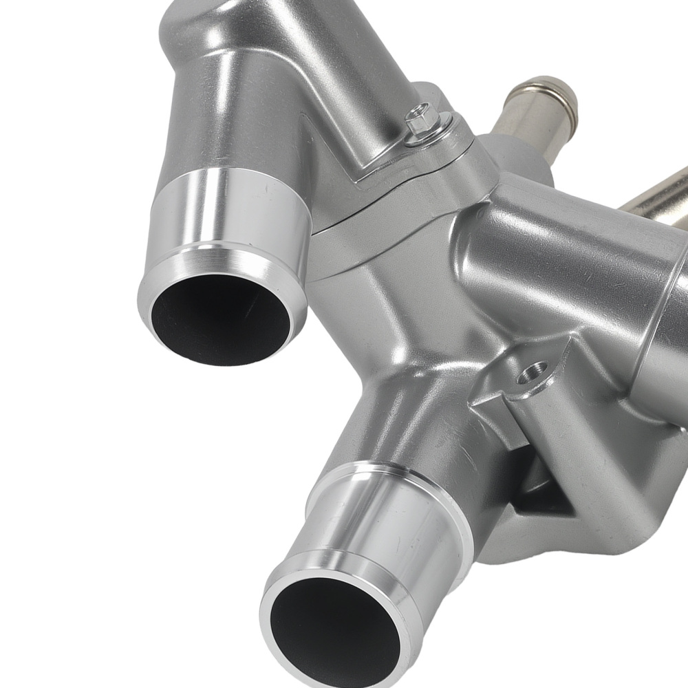 Aluminum Thermostat Housing compatible for Ford Lincoln 3.5L 3.7L 2011-2020 AT4Z-8A586-C