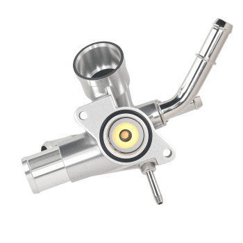 Aluminum Thermostat Housing compatible for Ford Lincoln 3.5L 3.7L 2011-2020 AT4Z-8A586-C