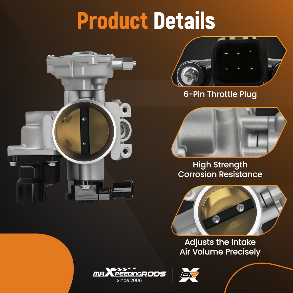 Throttle Body compatible for Polaris Sportsman 500 compatible for Ranger 500 2007-2011 3131640 3131739