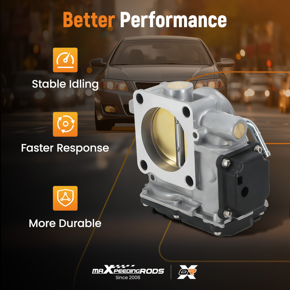 Throttle Body compatible for Honda Accord Civic Crosstour compatible for Acura ILX TSX 2.4L 16400R44A01