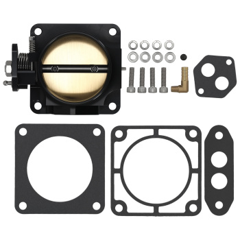 75mm Throttle Body compatible for Ford Mustang 302 GT Cobra LX 5.0L V8 1986-1993 Aluminum