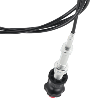 Adjustable Lock Control Cable with 2 in. Black Knob 10 FT Length 55204 Black New