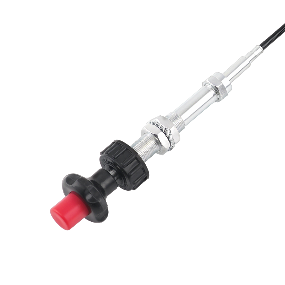Adjustable Lock Control Cable with 2 in. Black Knob 10 FT Length 55204 Black New