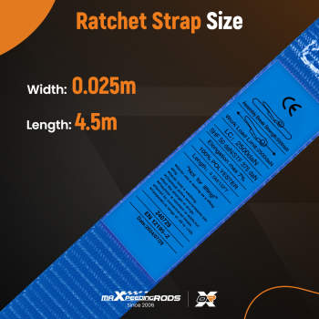 Ratchet Tie Down 4 Pack Set 15ft with S-Hook for Transport for Trailer Truck