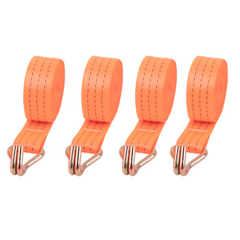 4x 2.9m x38MMTie Down2000KG 2 TONHeavy Duty Straps Lashing Cargo Luggage