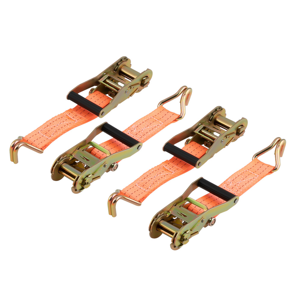 4x 2.9m x38MMTie Down2000KG 2 TONHeavy Duty Straps Lashing Cargo Luggage