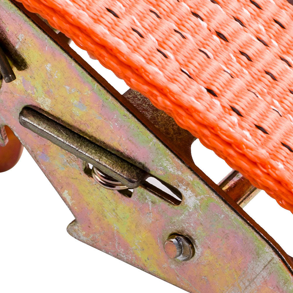 10 X Heavy Duty Ratchet Tie Down Straps 5M x 50MM ×4T Transport Truck Lashing