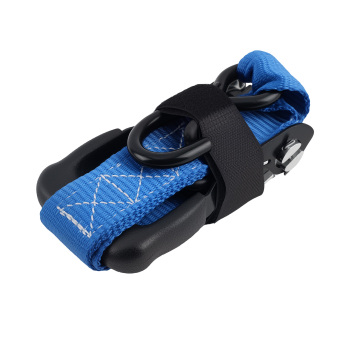 Cinghie di Ancoraggio a Cricchetto for Auto Moto ATV 2363kg 4pz Blu 2.4m