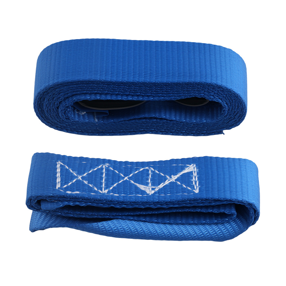 Cinghie di Ancoraggio a Cricchetto for Auto Moto ATV 2363kg 4pz Blu 2.4m