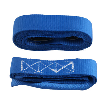 Cinghie di Ancoraggio a Cricchetto for Auto Moto ATV 2363kg 4pz Blu 2.4m