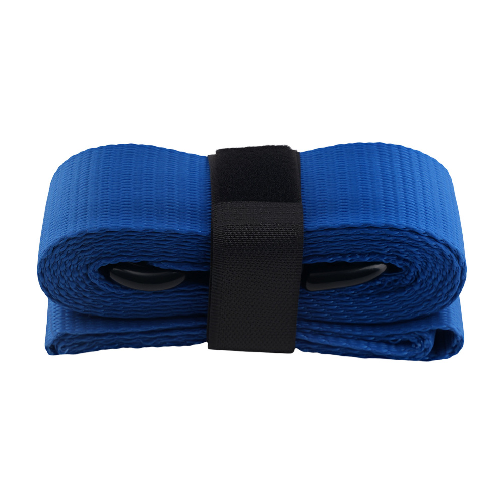 4 Pack Retractable Ratchet Tie Down Straps 1.6 x 8 5208 lb Heaty Duty Blue