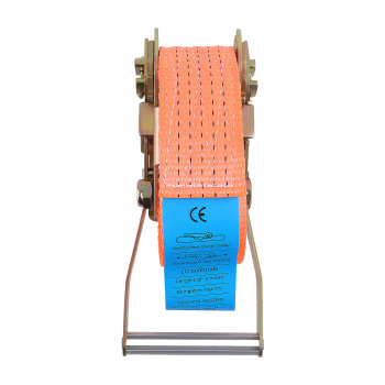 10 Cinturino Ratchet Tie Down 5T 10M X 50Mm Iron Maniglia Double Gancio Cinghia