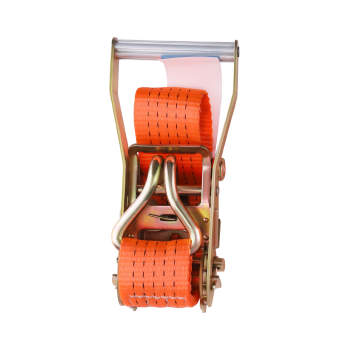 10×Heavy Duty Ratchet Strap 8m 5T 50mm Tie Down J Hooks Trailer Car Lorry