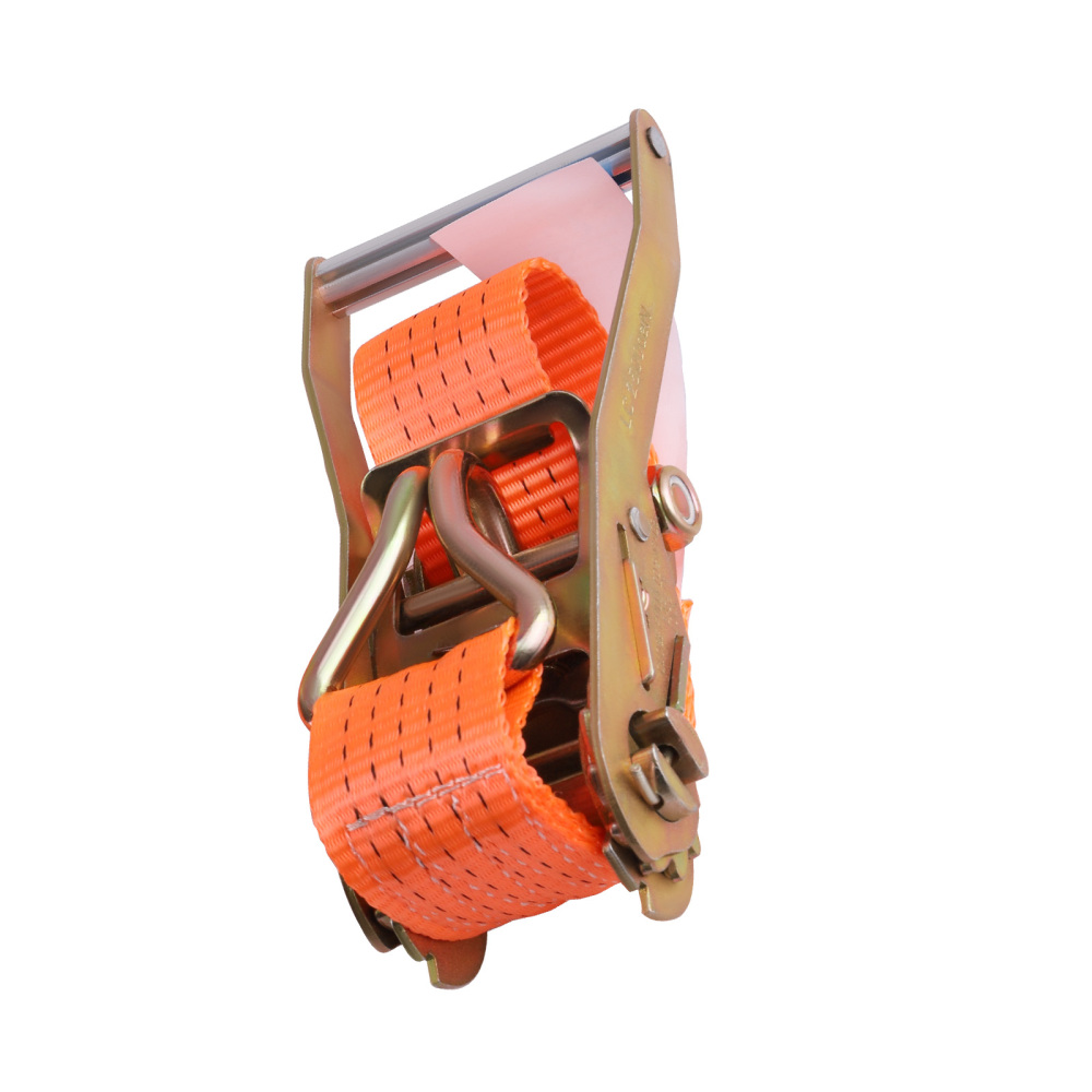 10x 8m 5000kg 50mm Heavy Duty Ratchet Strap Tie Down Trailer Either End J HooK