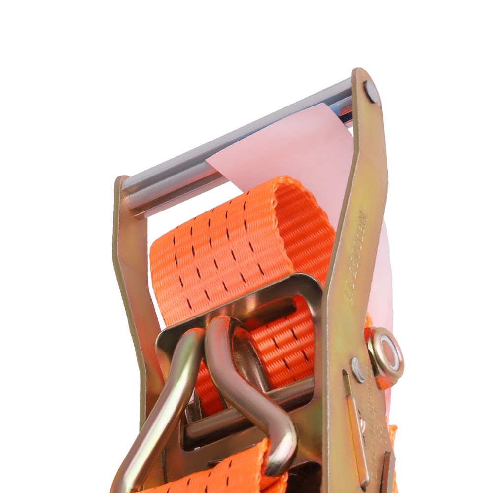 10x 8m 5000kg 50mm Heavy Duty Ratchet Strap Tie Down Trailer Either End J HooK