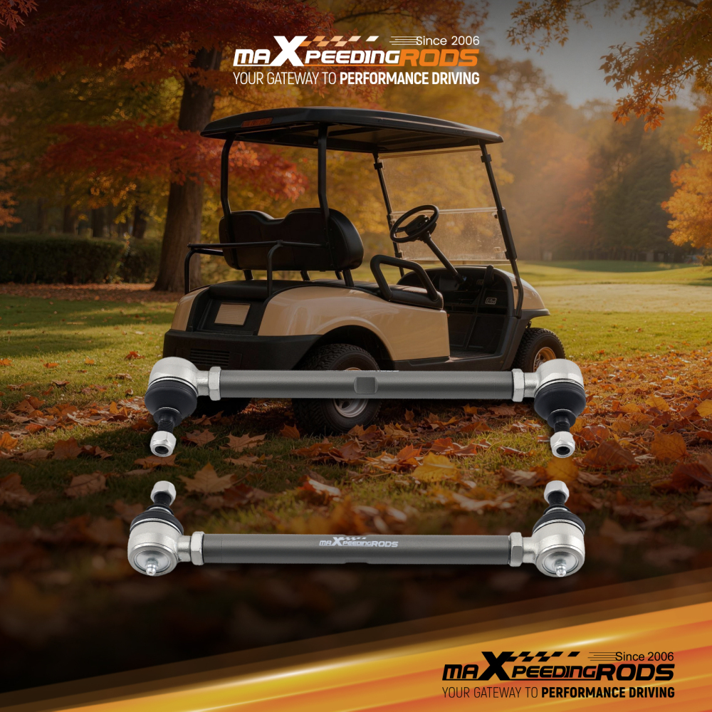 Front Left Right Tie Rod End Shaft Kit compatible for EZ-GO TXT Medalist compatible for Marathon 1994-2001