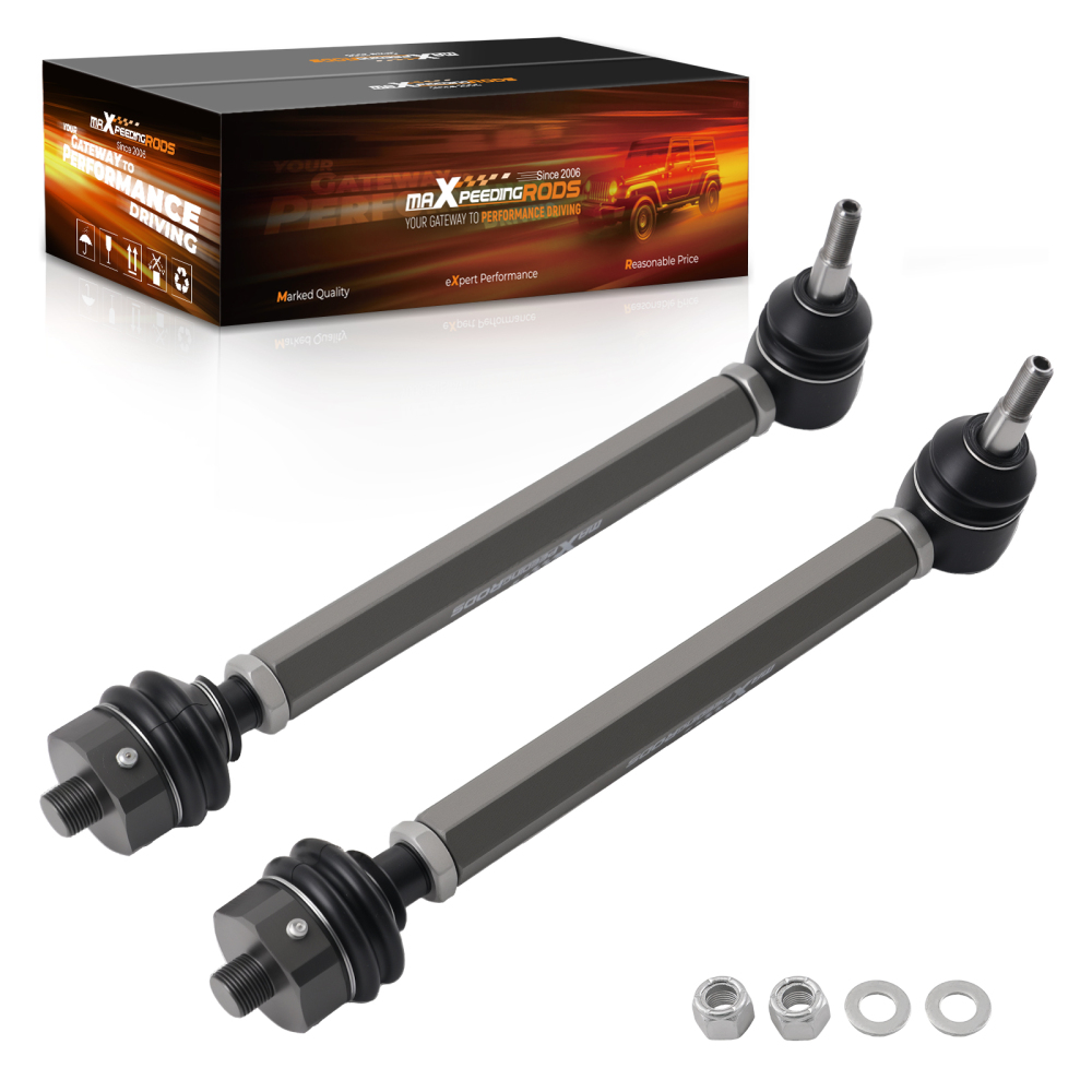 Heavy Duty Tie Rod Ends Kits compatible for Chevy Silverado Sierra 2500HD 3500HD 2011-2024