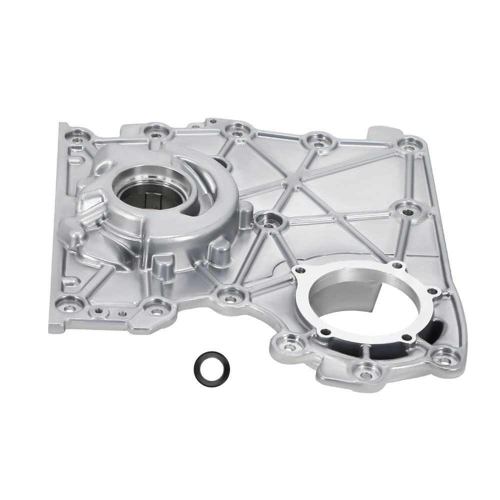 Engine Timing Chain Cover w/ Oil Pump compatible for Chevy Compatible for Colorado Compatible for GMC 14235042