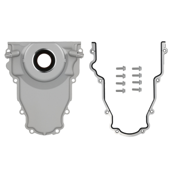Aluminum Gen III Timing Cover compatible for GM LS 4.8L 5.3L 5.7L 6.0L 551589
