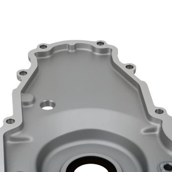 Aluminum Timing Cover for Gen 4 compatible for GM LS -10AN Turbo Return w/Mounting Kit