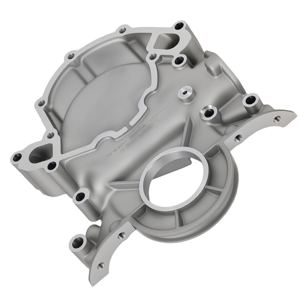 Aluminum Timing Chain Cover compatible for Ford SB 289 302 351 compatible for Windsor 1968-1980 PC3327