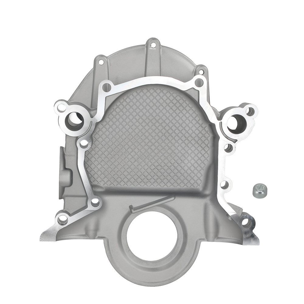 Aluminum Timing Chain Cover compatible for Ford SB 289 302 351 compatible for Windsor 1968-1980 PC3327