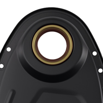 Black Steel Timing Chain Cover Gasket Bolt for SB compatible for Chevy V8 SBC 283 350 383 400