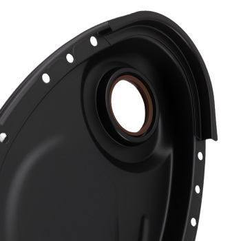 Black Steel Timing Chain Cover Gasket Bolt for SB compatible for Chevy V8 SBC 283 350 383 400