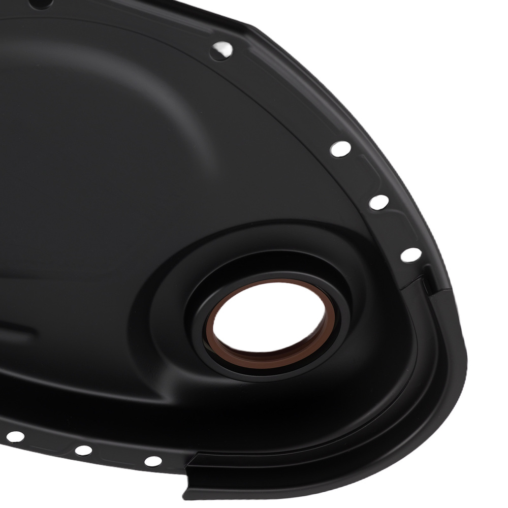 Black Steel Timing Chain Cover Gasket Bolt for SB compatible for Chevy V8 SBC 283 350 383 400