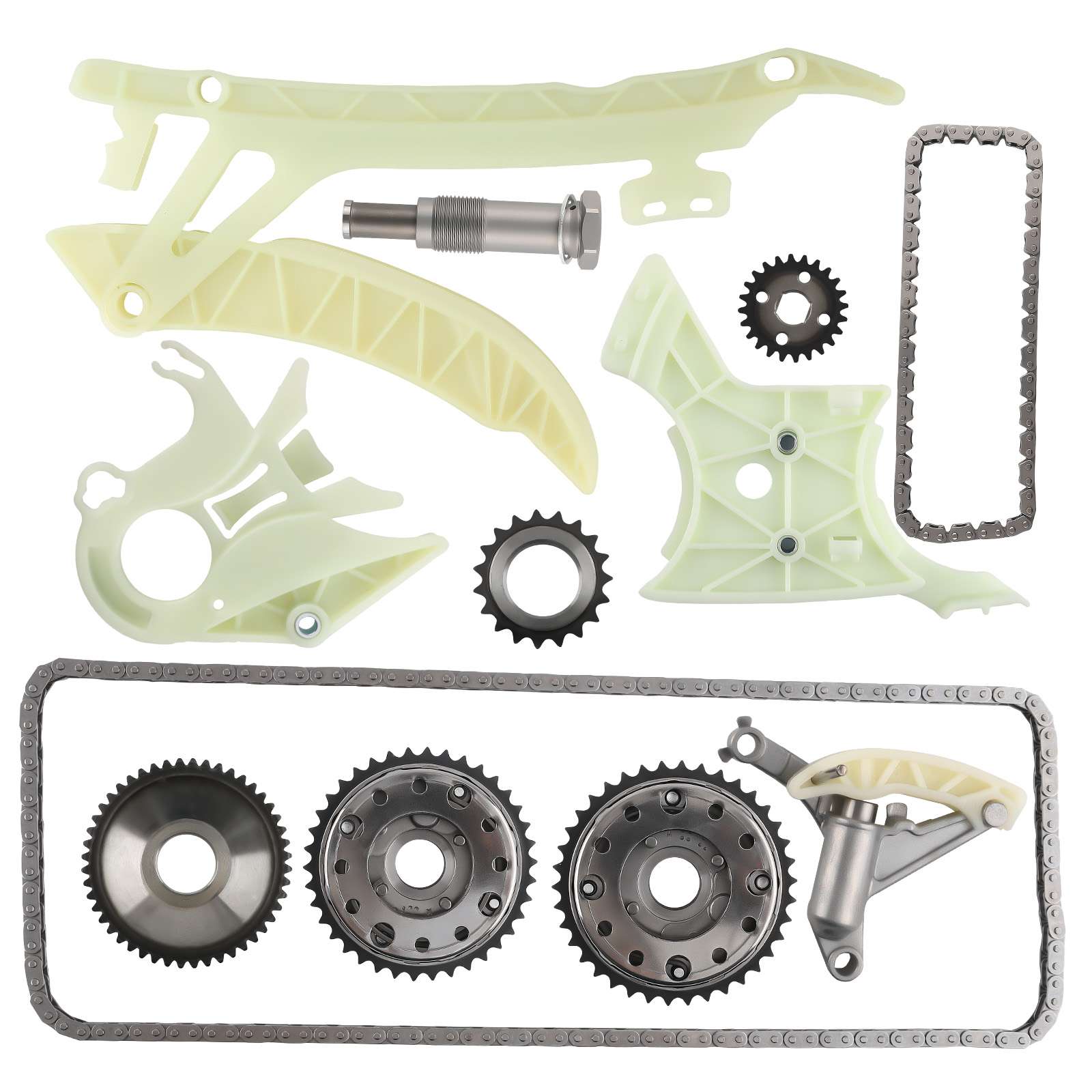 Timing Chain Oil Pump Kit Camshaft Gear Set compatible for BMW 328 428 528 X5 X3 X1 N20 N26