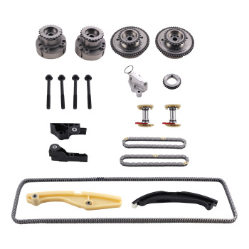 Timing Chain Kit with V VT Gears compatible for Ford F-150 compatible for Lincoln Taurus 3.5L 11-17 New