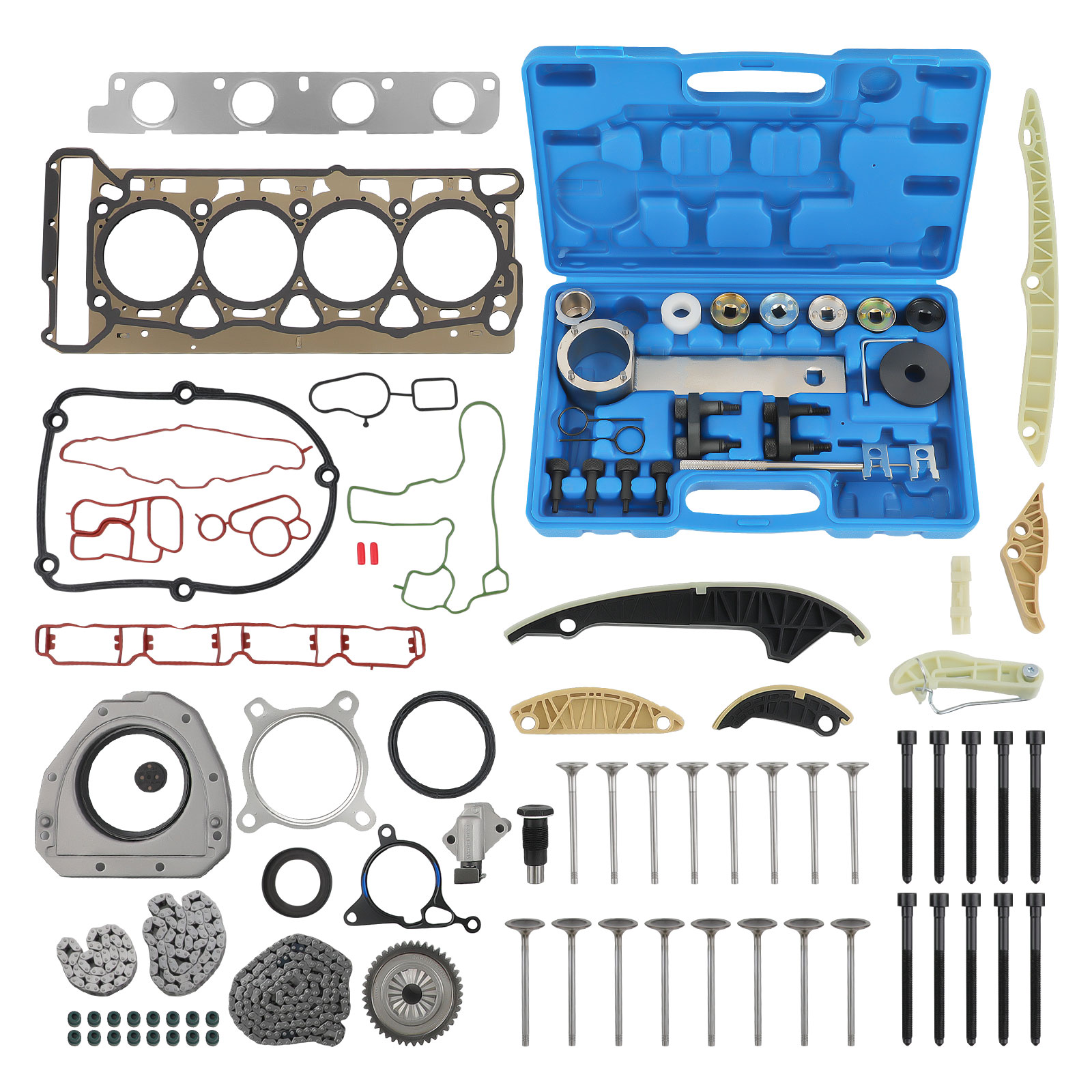 Repair Kit Timing Chain Tool Kit Head Gasket For Tiguan 09-13 2.0 TSI 06H109467N