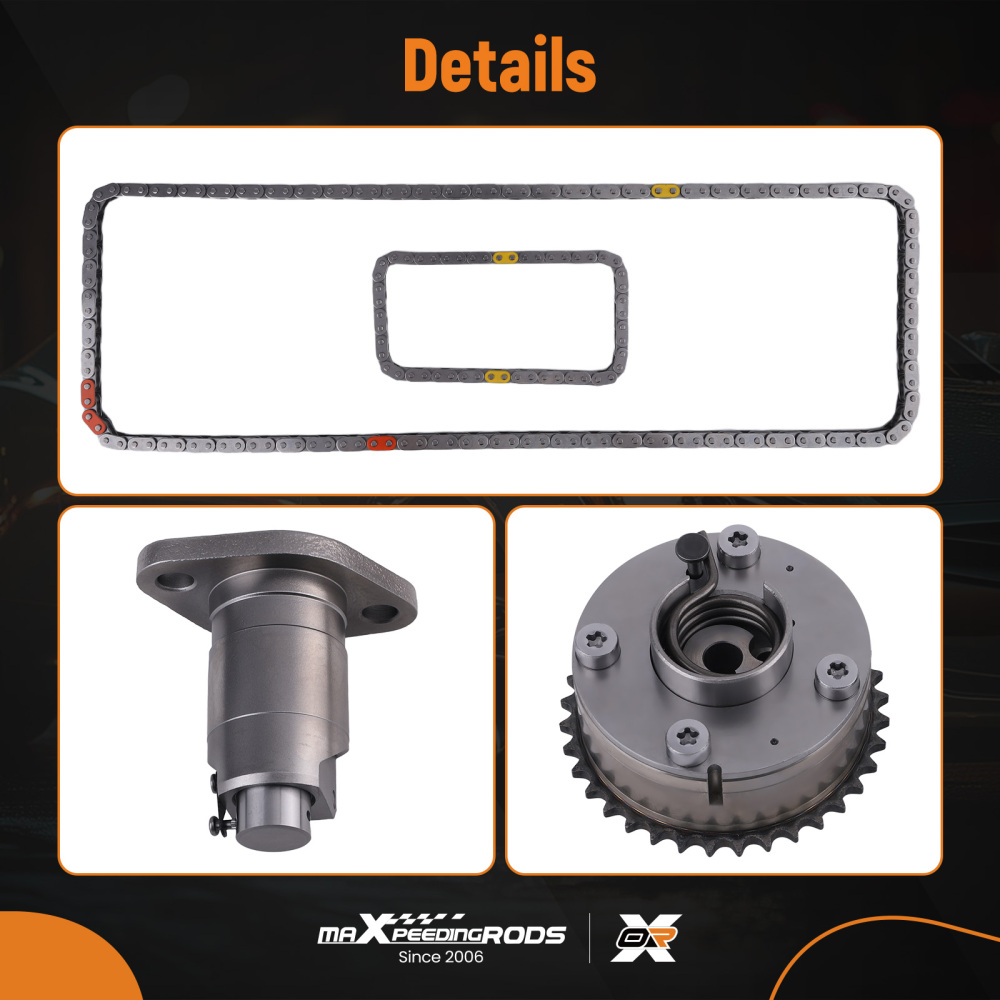 Complete Engine Timing Chain compatible for Corolla Matrix 1.8L 2009-2015 13562-0T010