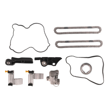 Timing Chain Kit Water Pump compatible for Ford Flex Explorer Taurus compatible for Lincoln 3.5 7T4Z6268CA