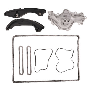 Timing Chain Kit Water Pump compatible for Ford Flex Explorer Taurus compatible for Lincoln 3.5 7T4Z6268CA