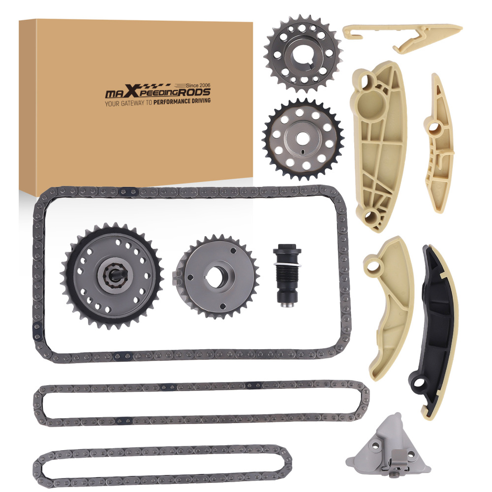 Timing Chain Kit VVT Gears compatible for Land Rover Jaguar XE XF F-PACE E-PACE 2.0 Diesel@OD9J