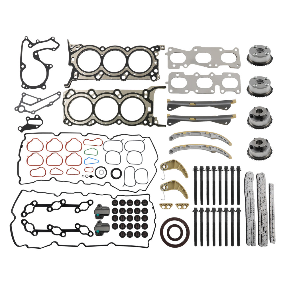 Timing Chain Head Gasket Kit for 13-20 compatible for Kia Sorento compatible for Hyundai 3.3L compatible for Kia Stinger