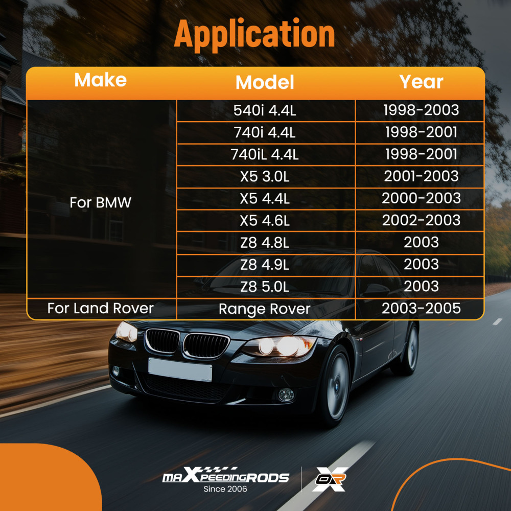 Timing Chain Kit compatible for BMW 540i 740i X5 compatible for Land Rover Range Rover 4.4L 03-05